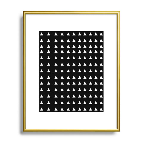 Leah Flores Classic Confetti Metal Framed Art Print