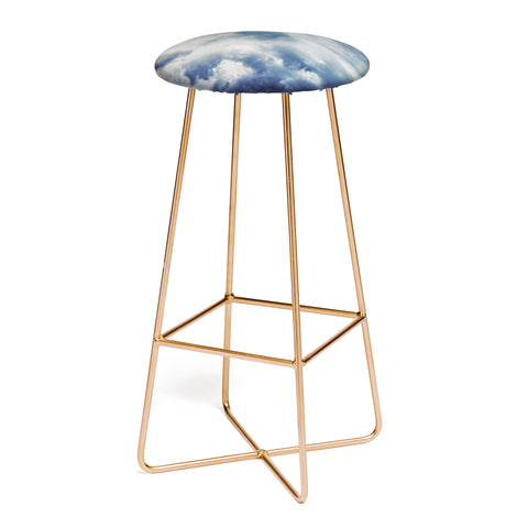 Leah Flores Clouds 1 Bar Stool