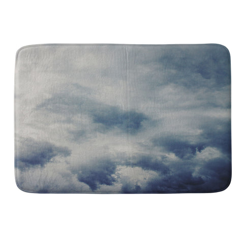 Leah Flores Clouds 1 Memory Foam Bath Mat