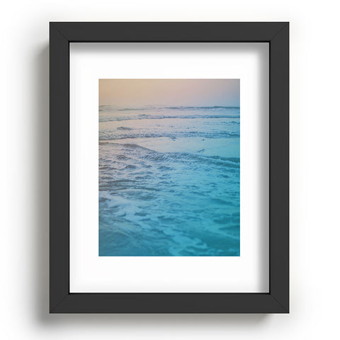 Leah Flores Cotton Candy Waves Recessed Framing Rectangle