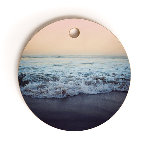 Leah Flores Crash Into Me Cutting Board Round