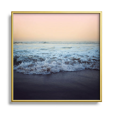 Leah Flores Crash Into Me Metal Square Framed Art Print