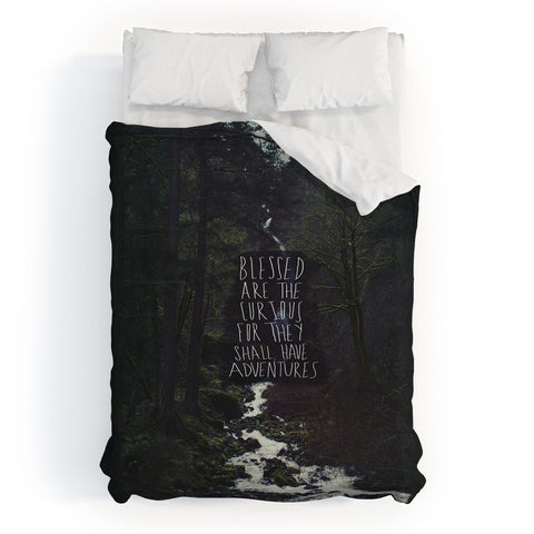 Leah Flores Curious Adventures Duvet Cover