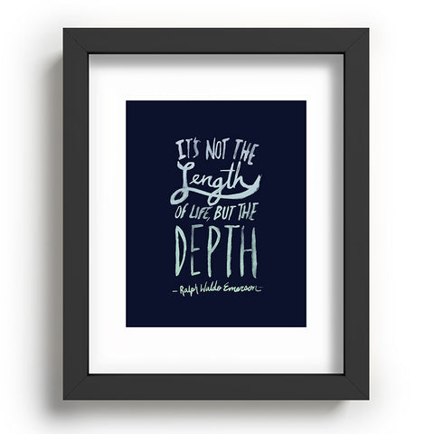 Leah Flores Depth Recessed Framing Rectangle