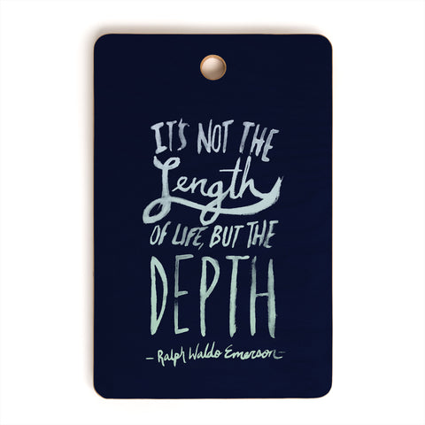 Leah Flores Depth Cutting Board Rectangle