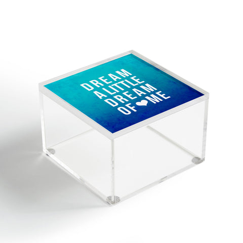 Leah Flores Dream Blue Acrylic Box