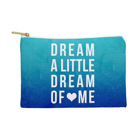 Leah Flores Dream Blue Pouch
