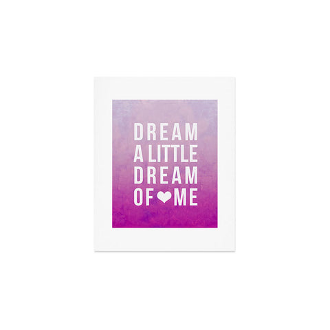 Leah Flores Dream Pink Art Print