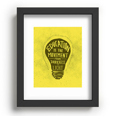 Leah Flores Education Recessed Framing Rectangle