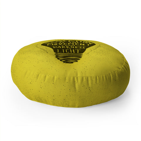 Leah Flores Education Floor Pillow Round