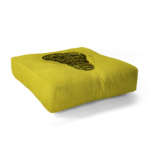 Leah Flores Education Floor Pillow Square