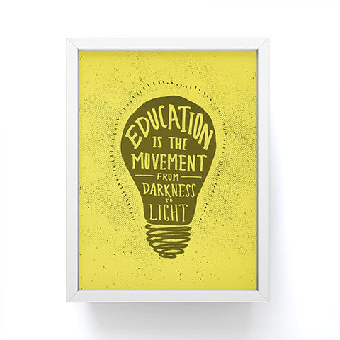 Leah Flores Education Framed Mini Art Print