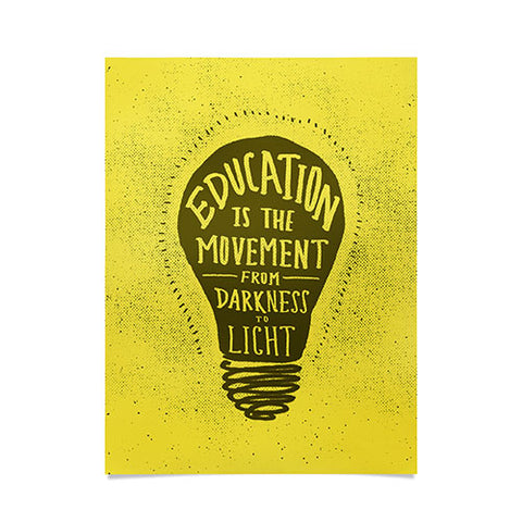 Leah Flores Education Poster