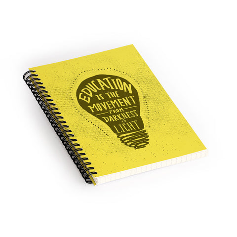 Leah Flores Education Spiral Notebook