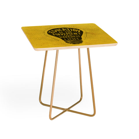 Leah Flores Education Side Table