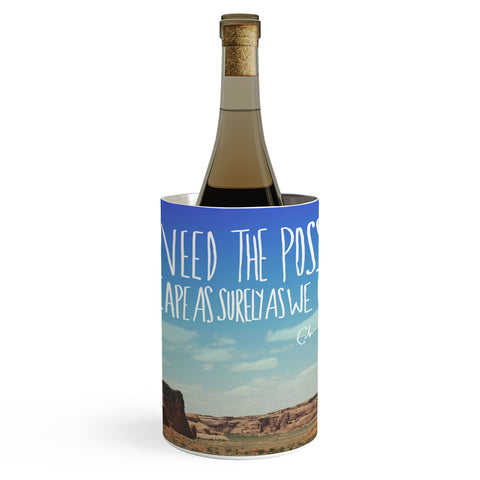 Leah Flores Edward Abbey X Escape Wine Chiller