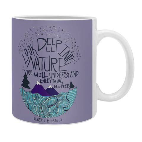 Leah Flores Einstein Nature 2 Coffee Mug