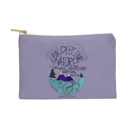 Leah Flores Einstein Nature 2 Pouch