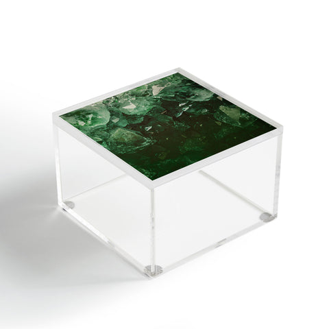 Leah Flores Emerald Gem Acrylic Box