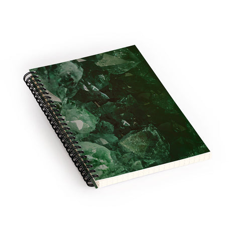Leah Flores Emerald Gem Spiral Notebook