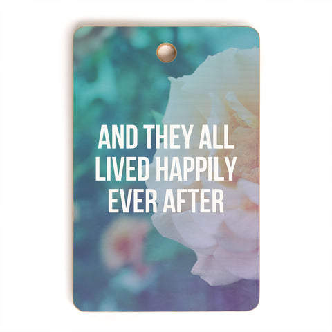 Leah Flores Ever After Cutting Board Rectangle