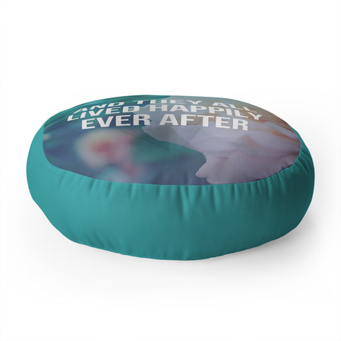 Leah Flores Ever After Floor Pillow Round