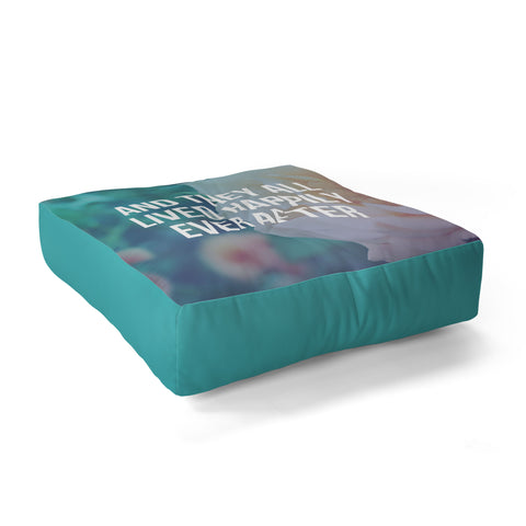 Leah Flores Ever After Floor Pillow Square
