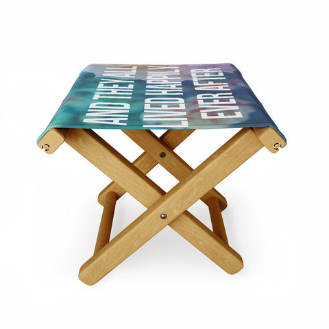 Leah Flores Ever After Folding Stool