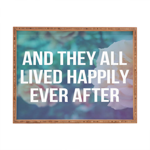 Leah Flores Ever After Rectangular Tray