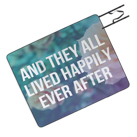 Leah Flores Ever After Picnic Blanket