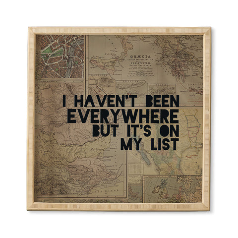 Leah Flores Everywhere Framed Wall Art