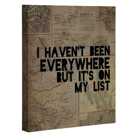 Leah Flores Everywhere Art Canvas