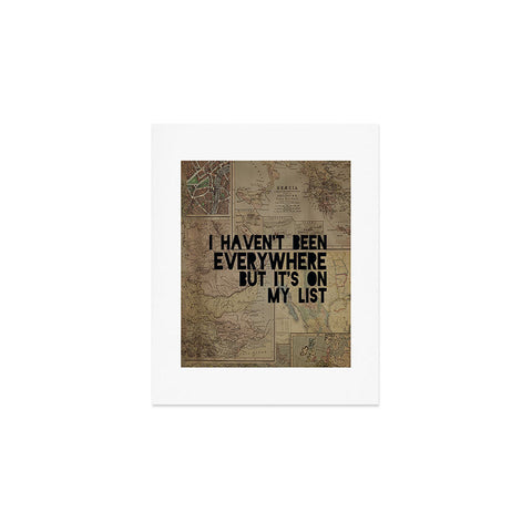 Leah Flores Everywhere Art Print