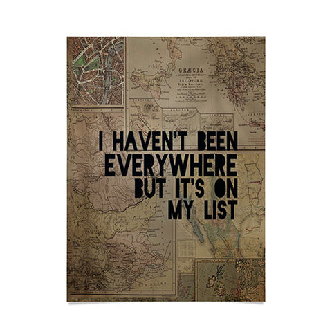 Leah Flores Everywhere Poster