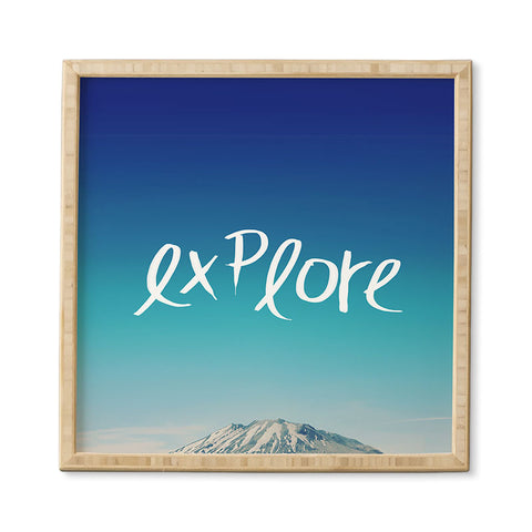 Leah Flores Explore Framed Wall Art
