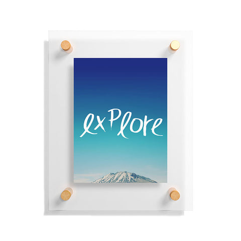 Leah Flores Explore Floating Acrylic Print