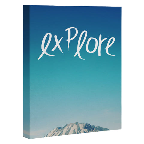 Leah Flores Explore Art Canvas
