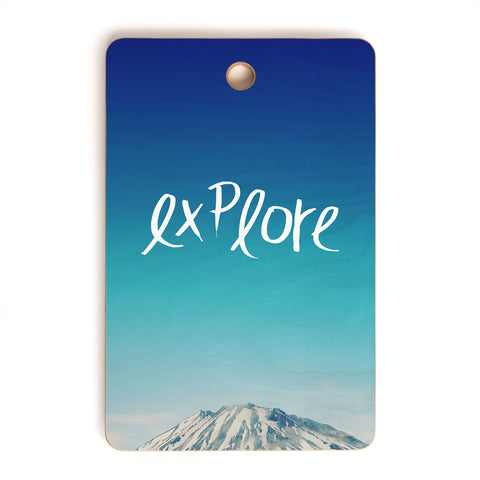Leah Flores Explore Cutting Board Rectangle