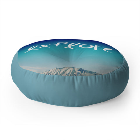 Leah Flores Explore Floor Pillow Round