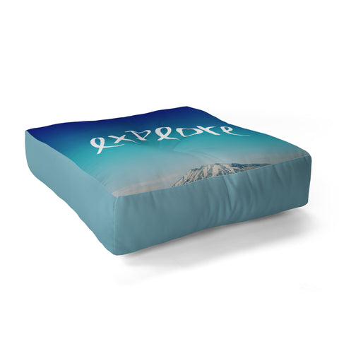 Leah Flores Explore Floor Pillow Square