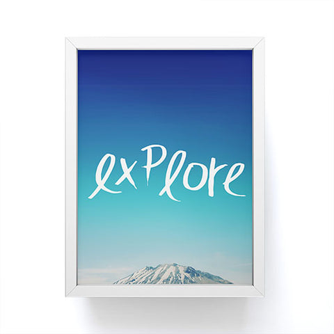 Leah Flores Explore Framed Mini Art Print