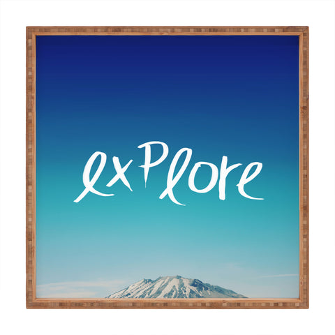 Leah Flores Explore Square Tray