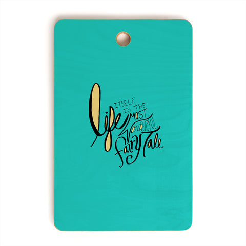 Leah Flores Fairy Tale Cutting Board Rectangle