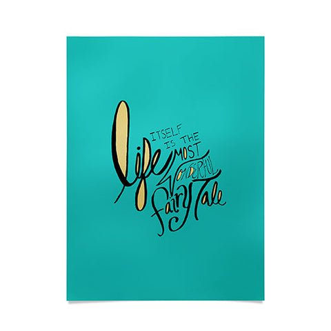 Leah Flores Fairy Tale Poster