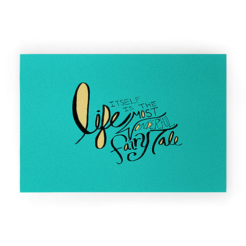 Leah Flores Fairy Tale Welcome Mat
