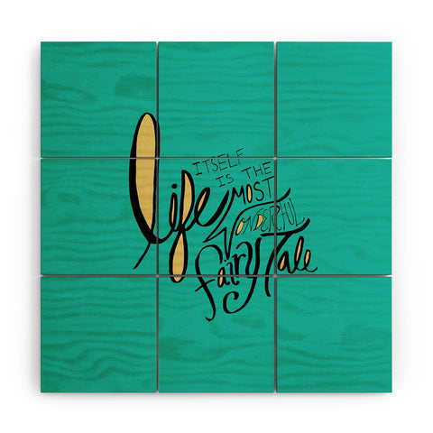 Leah Flores Fairy Tale Wood Wall Mural