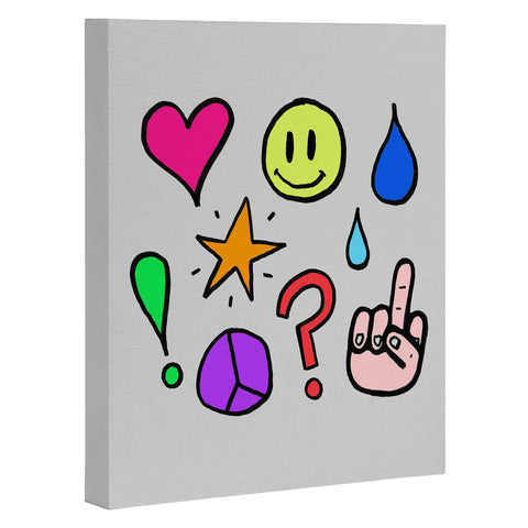 Leah Flores Feelings Art Canvas