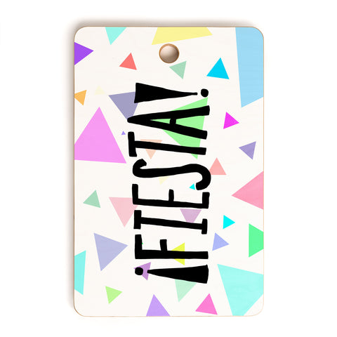 Leah Flores Fiesta Time Cutting Board Rectangle
