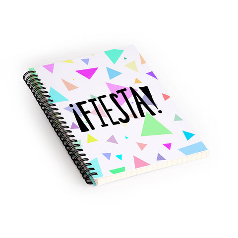 Leah Flores Fiesta Time Spiral Notebook