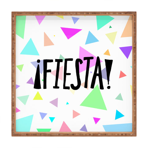 Leah Flores Fiesta Time Square Tray